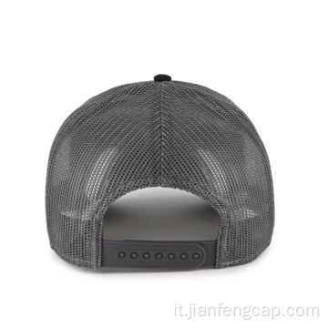 Cappello trucker a 5 pannelli con ricamo 3D per adulti